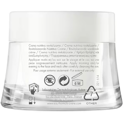 AVÈNE - Les Essentiels Crema Nutritiva Revitalizante 50 ml