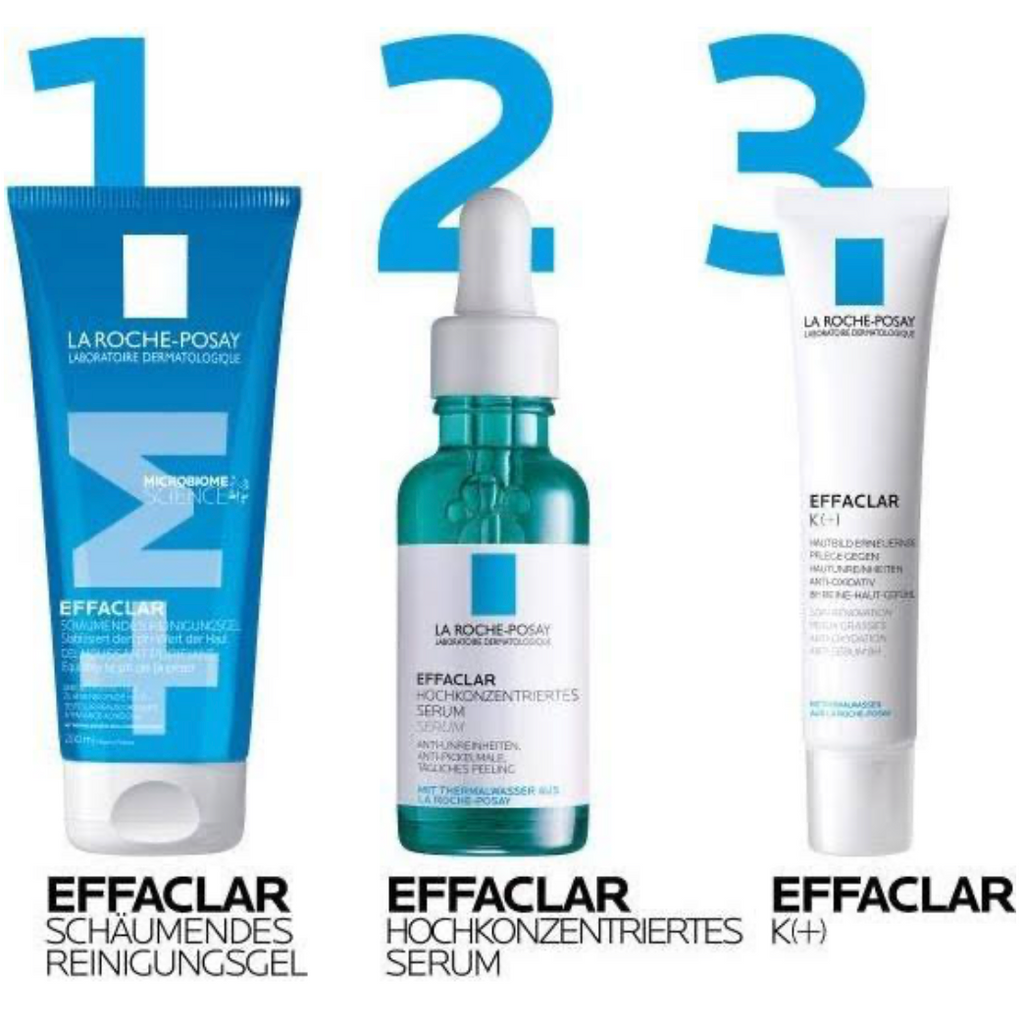 La Roche-Posay - Crema EFFACLAR K(+) hidratante facial matificante con propiedades antioxidantes y anti-sebo para p	iel grasa con tendencia a imperfecciones, 30 ml