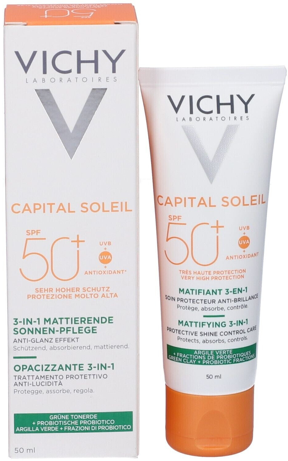 Vichy Capital Soleil Matificante 3en1 SPF50+ 50 ml