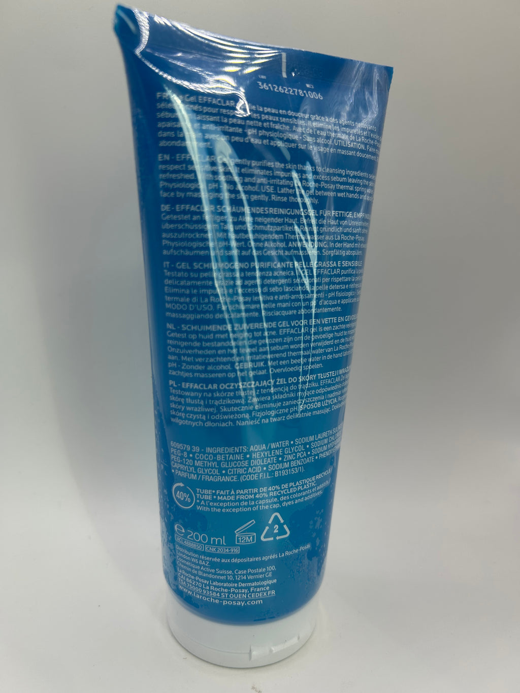 LA ROCHE POSAY - EFFACLAR GEL MOUSSANT PURIFIANT 200 ML