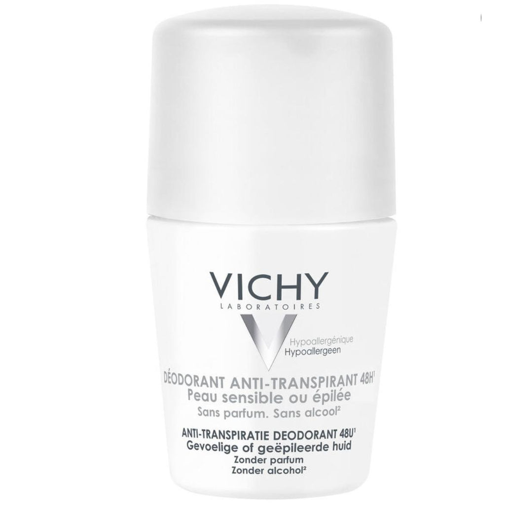VICHY - DESODORANTE Anti-Transpirant 48H - Pieles Sensibles o Depiladas 50 ml