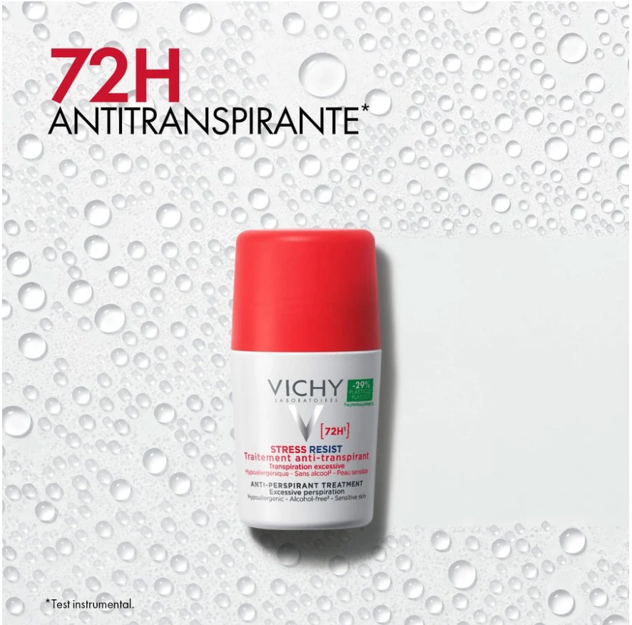 VICHY - Desodorante Antitranspirante Stress Resist 72h 50 ml