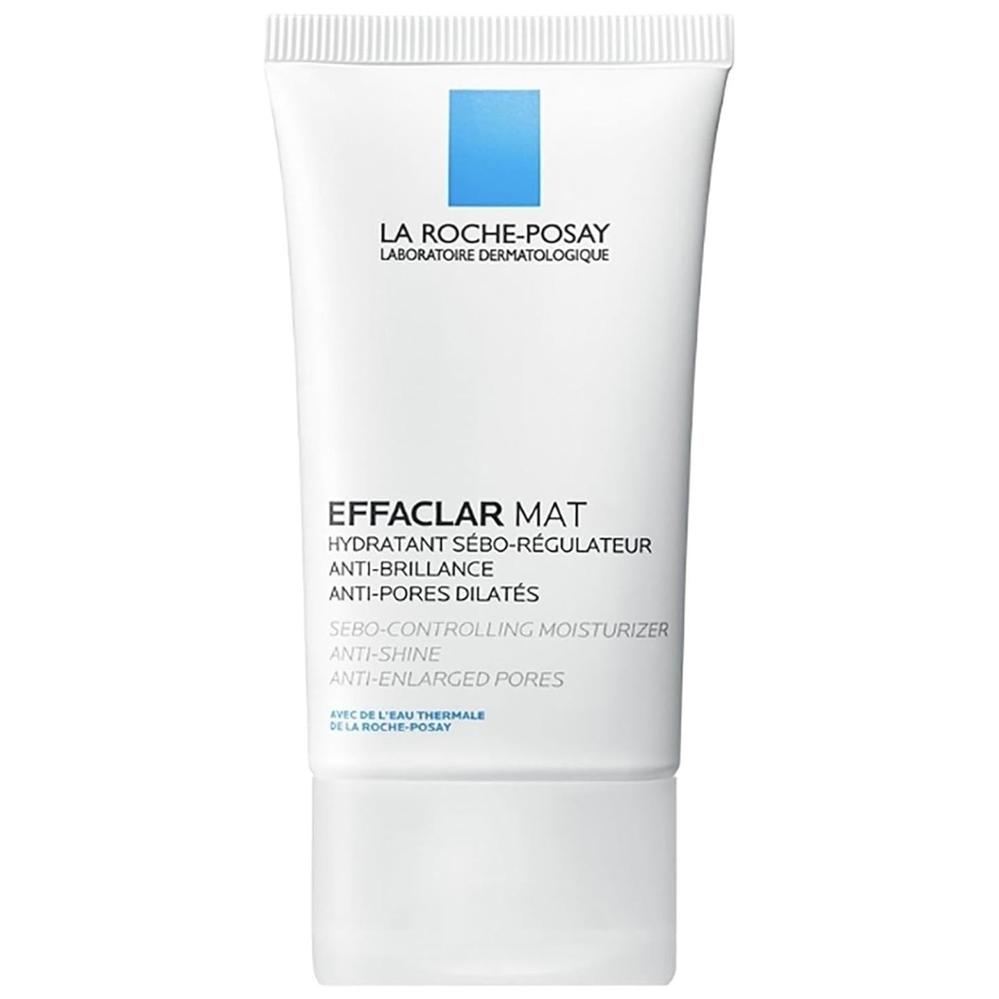 La Roche-Posay - Effaclar Mat crema hidratante facial matificante con complejo sebo-absorbente para pie	l grasa y con poros