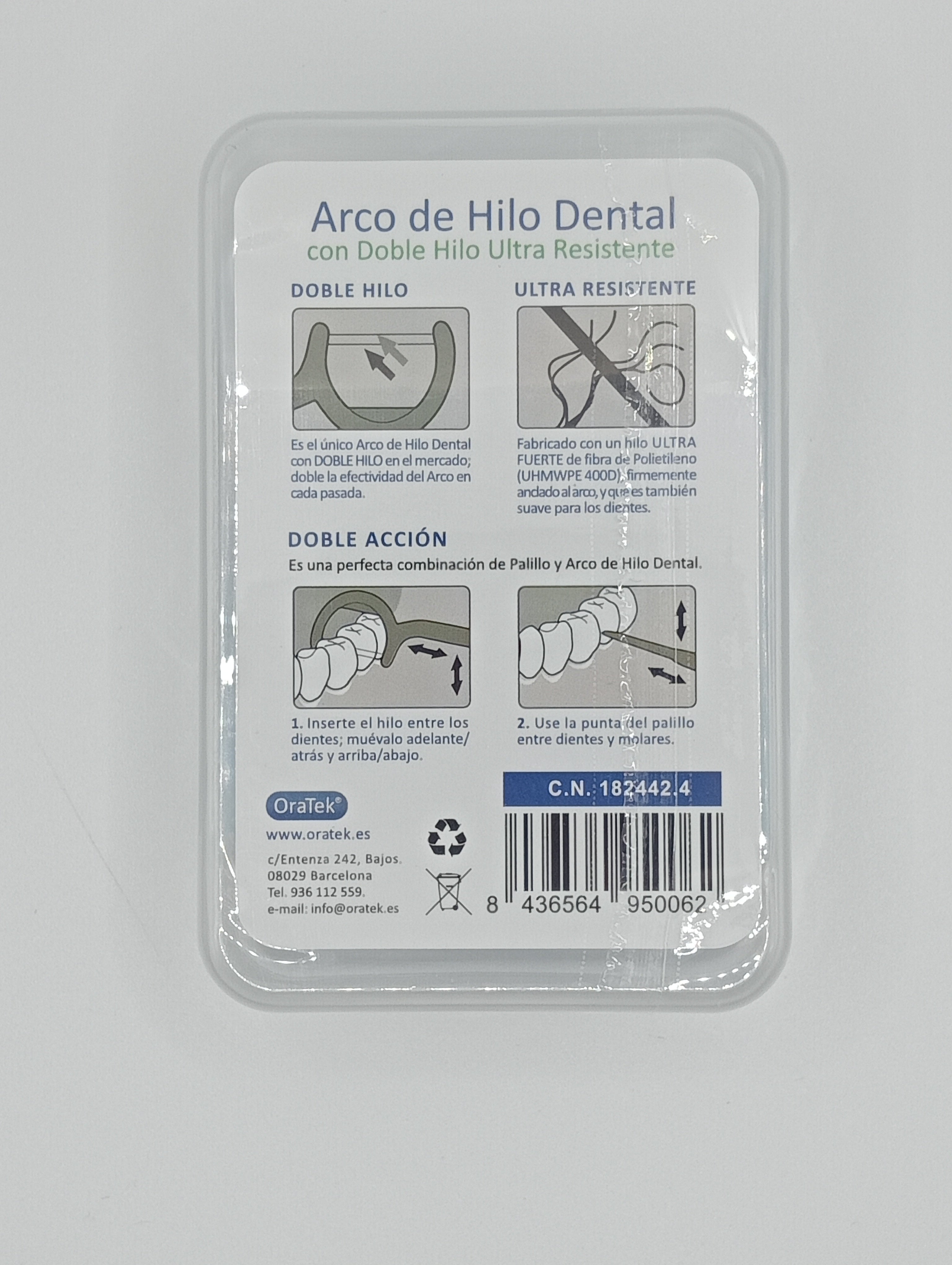 ARCO DENTAL DOBLE HILO CAJA - Oratek - Caja de 50 unidades